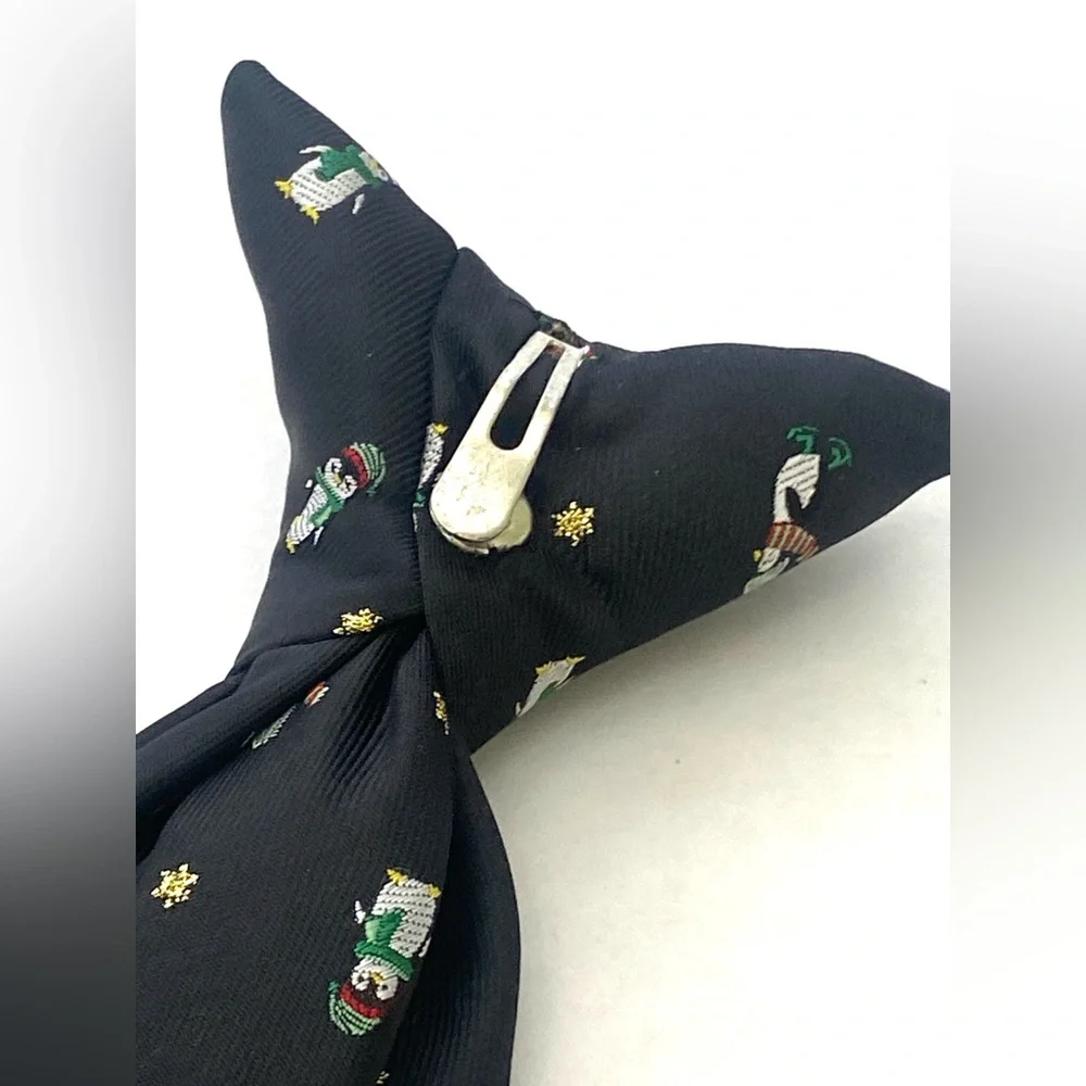 Chaps by Ralph Lauren Youth Boys Snowman Polyester Blend Clip-On Necktie